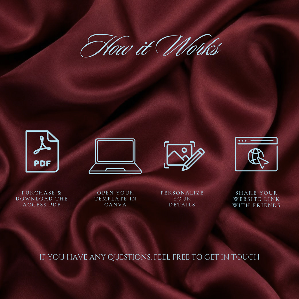 Burgundy and Blue Wedding Save the Date