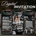 Silver Scorpio Invite
