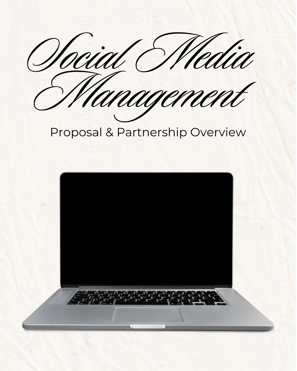 Social Media Management Proposal & Partnership Overview