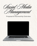 Social Media Management Proposal & Partnership Overview