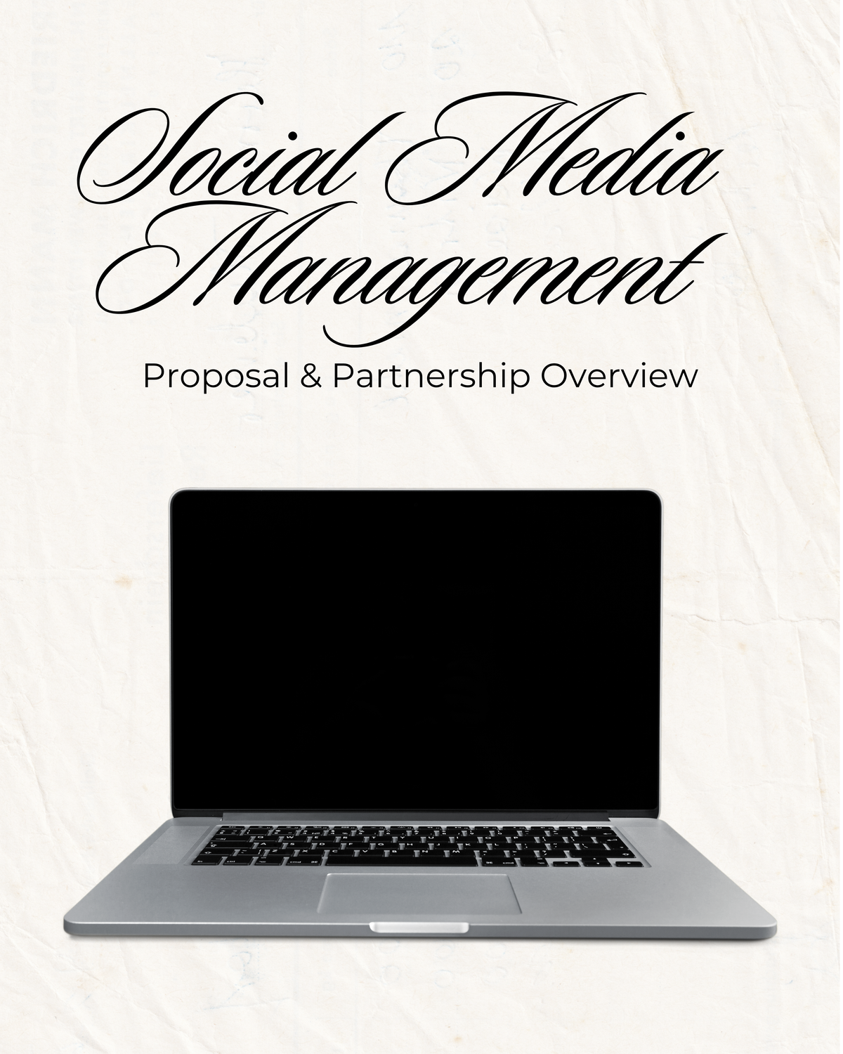 Social Media Management Proposal & Partnership Overview