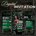 Green Gemini Invite