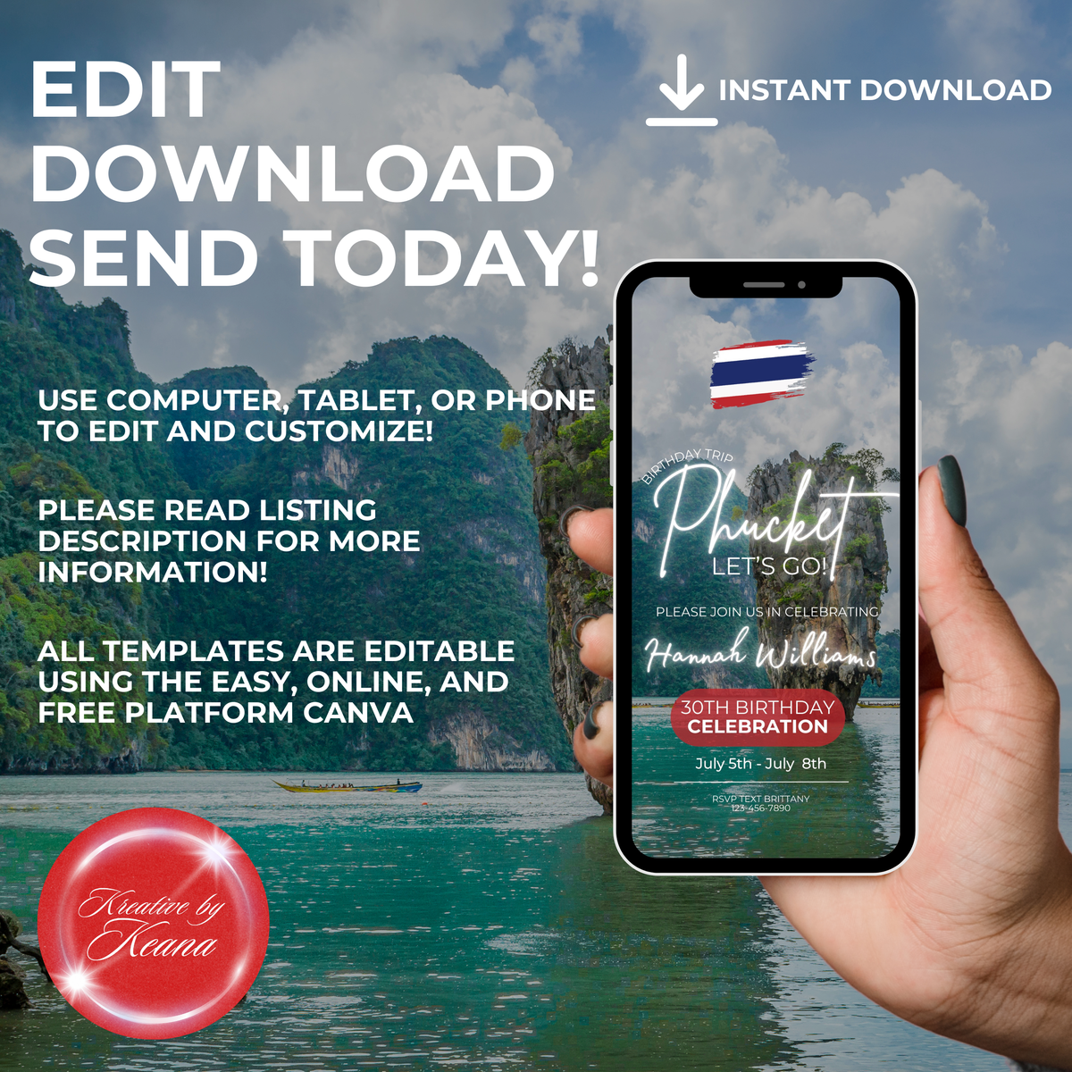 Thailand Trip Itinerary