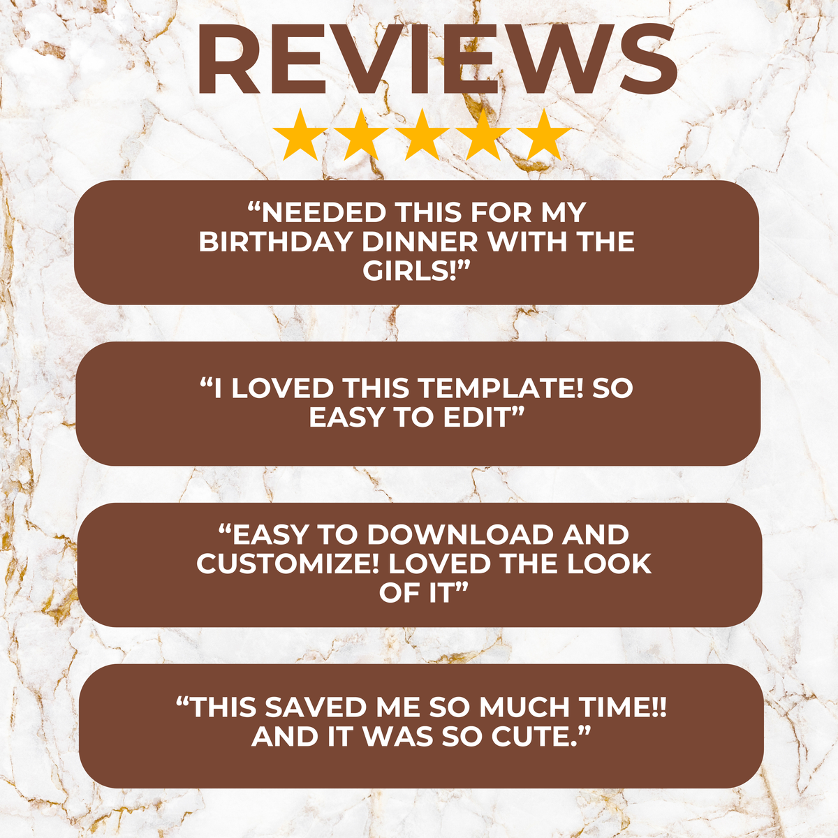 Brown Sugar Birthday Invite
