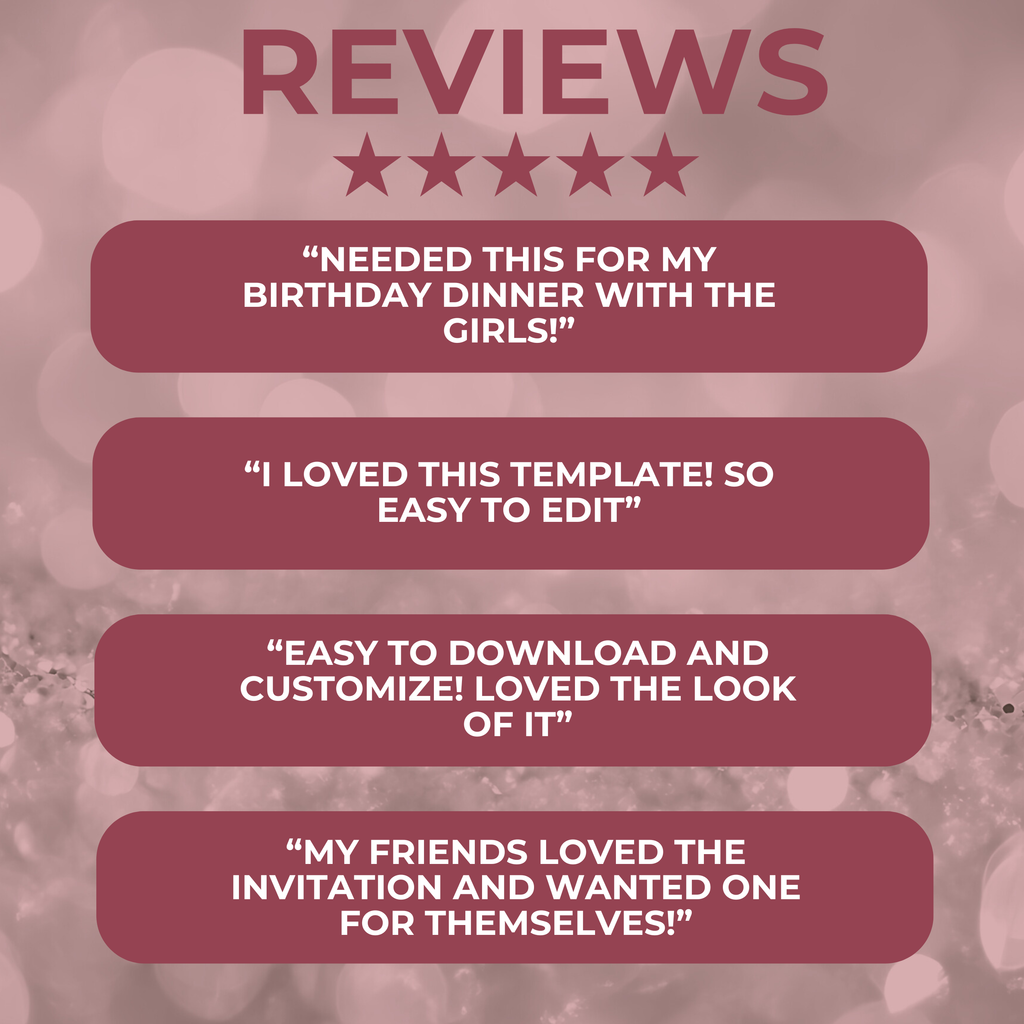 Girls Pajama Party/Birthday Invite