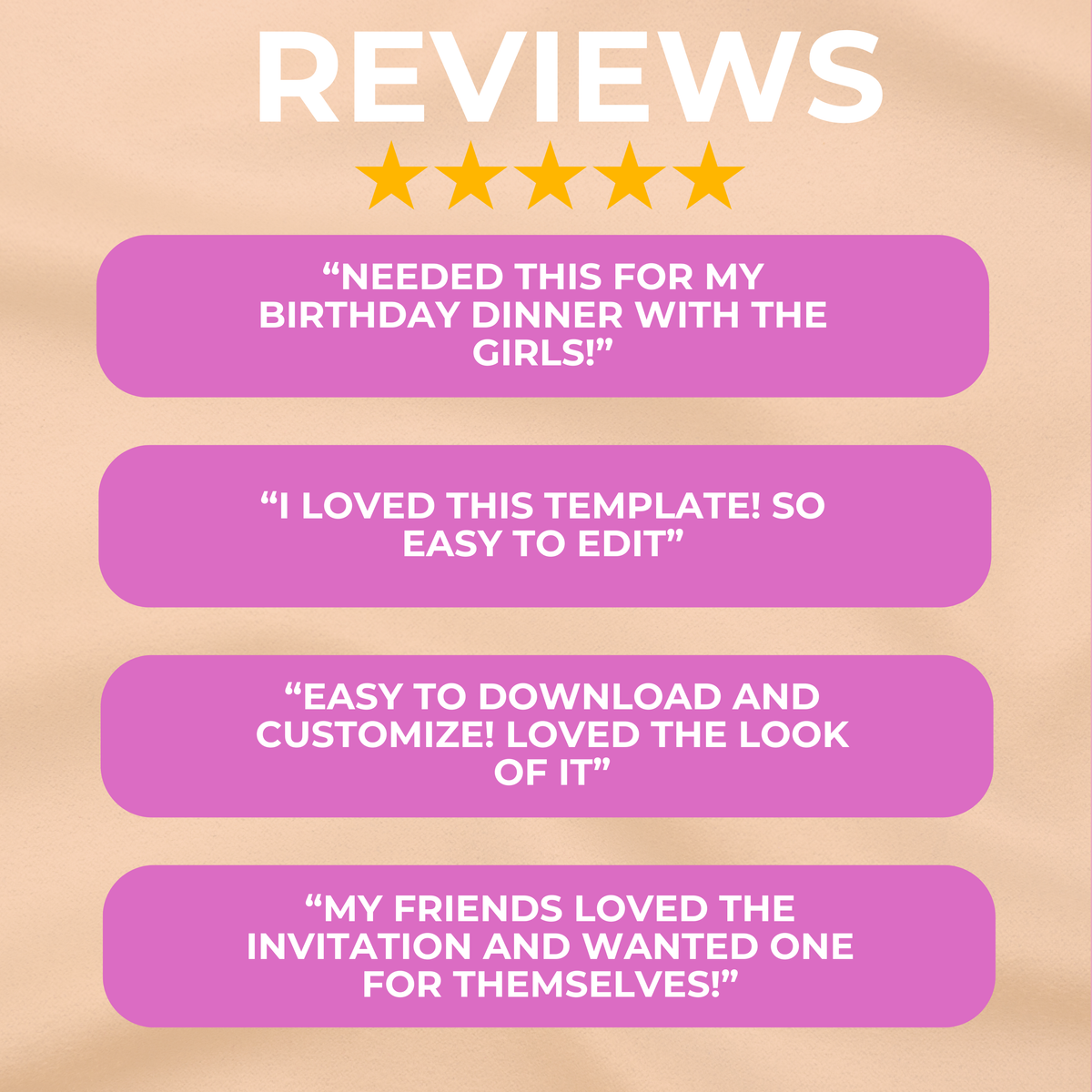Pastel Pink and Yellow Birthday Invite