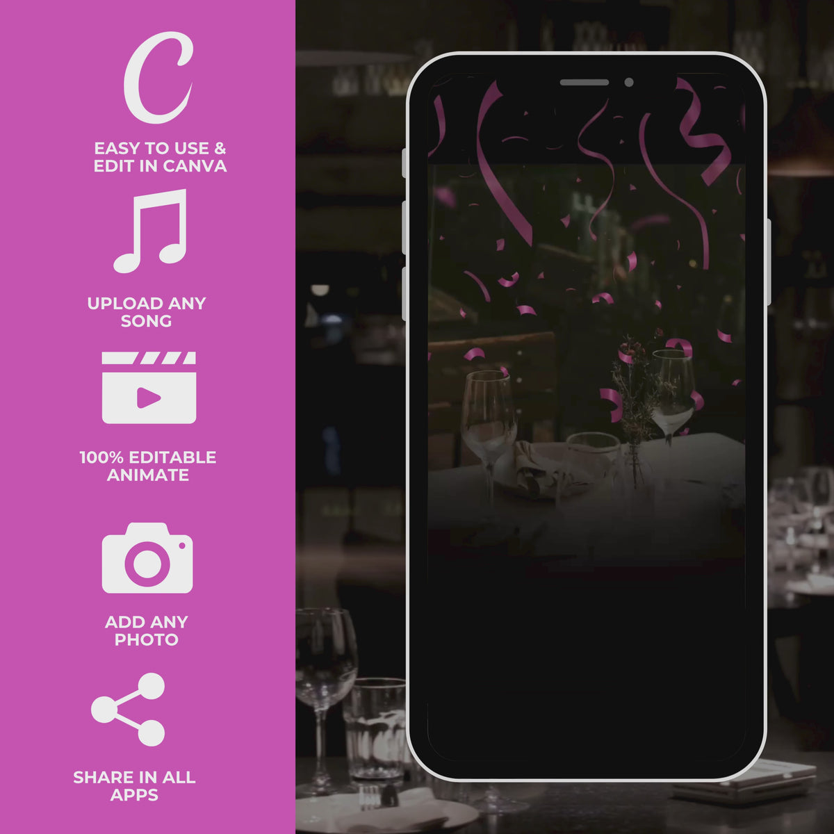 Pink Birthday Invite