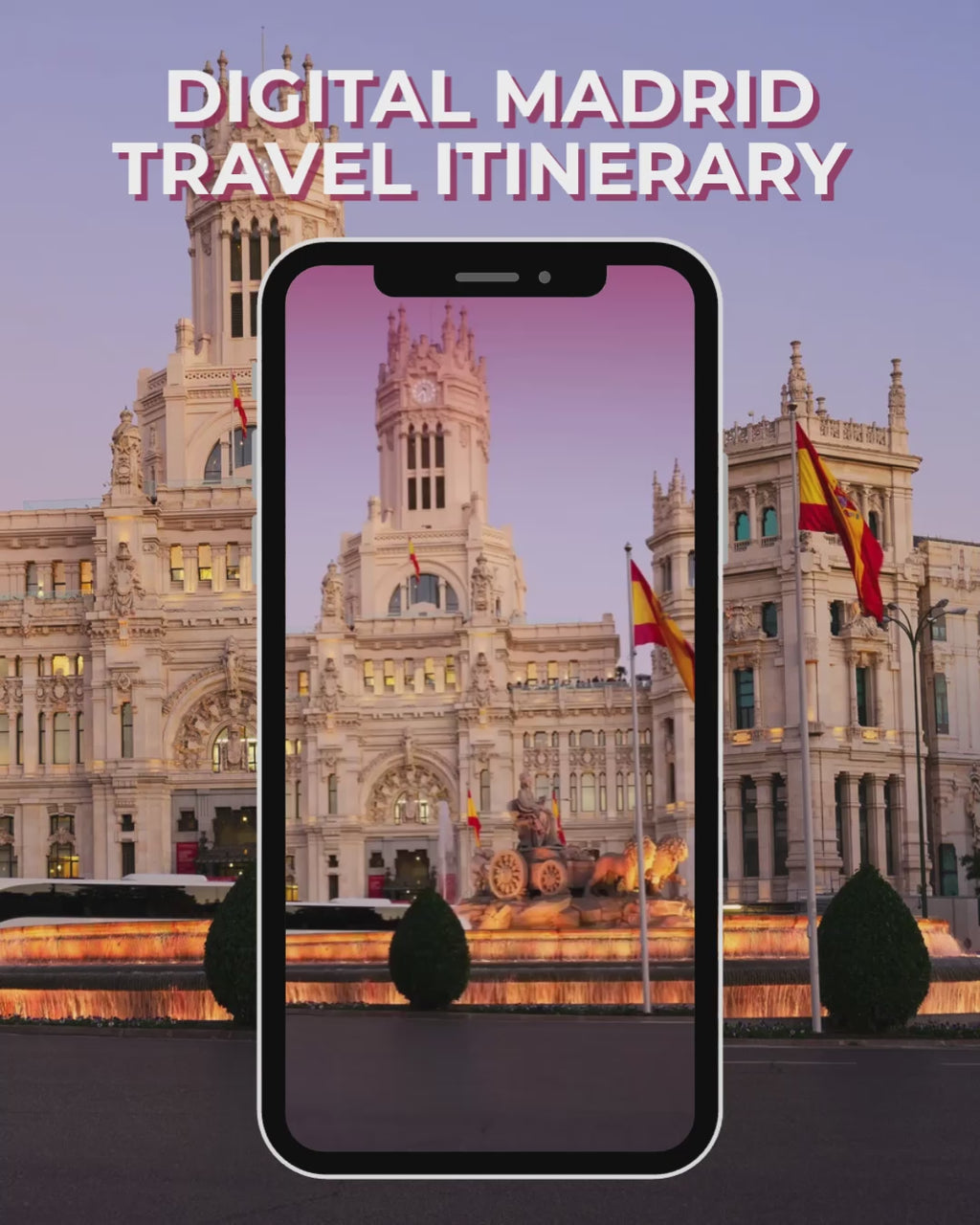 Spain Trip Itinerary Template