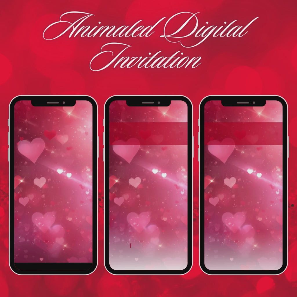 Pink and Red Galentine's Invite