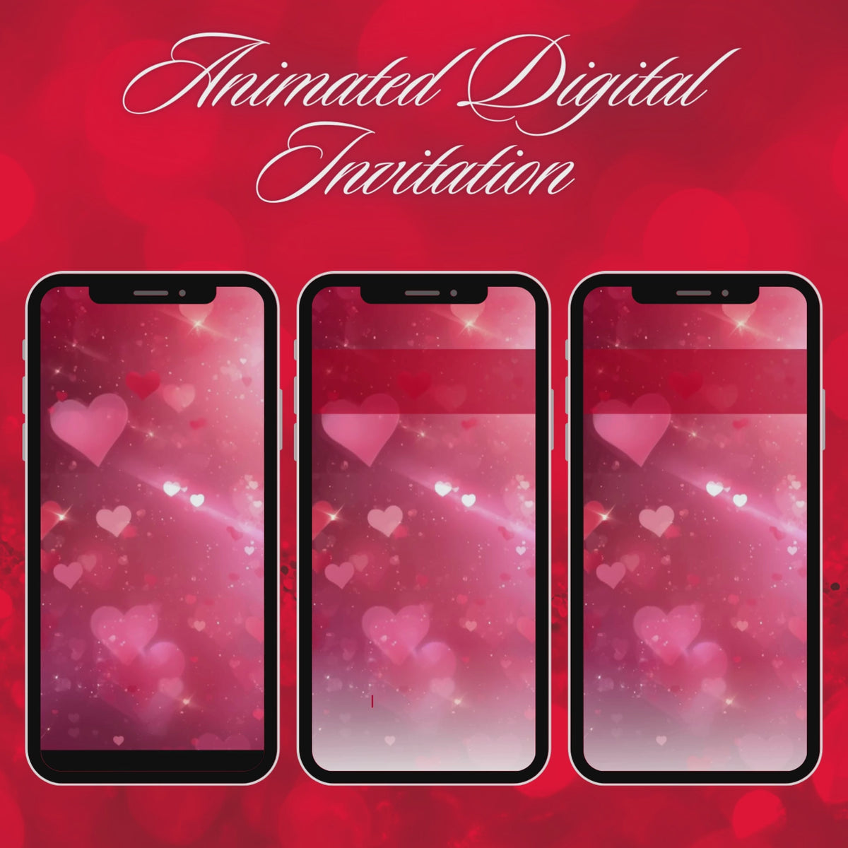 Pink and Red Galentine's Invite