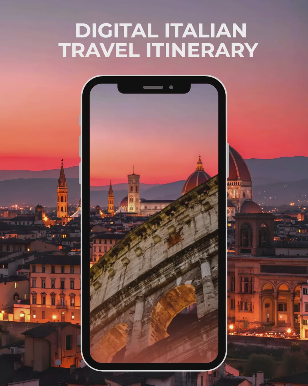 Italy Trip Itinerary Template